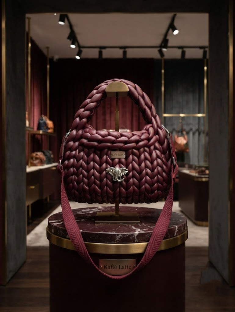 ##Luxury Artisanal Bag Le Millésime | Kaffè Latte##